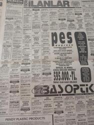 Hürriyet ege gazetesi DOĞUM GÜNÜ GAZETESİ  - 6 nisan 1993-Veyselin-Başhekim Dr. Levent Kotan-Avukat Mehmet Tarım-Feyzi Hepsenkal-Kibariye-Burçin Orhon-Ayhan Aşan-Ercan Akışık-Dilek Ercan-Bülent Ersoy-Maggie Danon-Dursun Kartal-Hacer Baytekin-Eray Kozanoğlu-Şevket Demirdelen-Muharrem Harika-Alpay-Erdem Türk-Ayşegül Yalçın-Ayfer Yılmaz-Ahmet KSK  Hırsızlıkta CMUK patlaması-Flaş Başhekimin isyanı İstifa-Kadere bak-Otoyola acil çağrı-Şoförün yalanı-800 milyonluk soygun-Mopak sezonu açıldı-Bilardo heyecanı dorukta-İlk San arpalık oldu-Küçük Nuran otobüs altında can verdi-Gecekondu oyu kaygandır-Barodan CMUK paneli-Babasıyla aynı kaderi paylaştı-Müziksiz Evin Konukları geliyor-Karşıyaka az attığına üzgün-Göztepe sopayı kaptı-Altayın derdi federasyon-Yarışmak istiyor-Bucaspor defansıyla övünüyor-Yelkencilerin çilesi