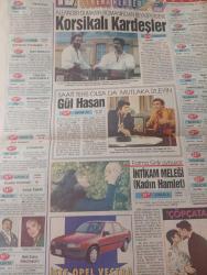 Kelebek gazetesi DOĞUM GÜNÜ GAZETESİ  - 6 nisan 1993-Demet Akbağ-Halit Kıvanç-Hülya Avşar-Seda-Sezen Cumhur Önal-Tamer Yiğit-Sezer Güvenirgil-Fatma Girik-Sevda Ferdağ-Ahmet Sezerel-Reha Yurdakul-Yıldırım Önal-Tuncel Kurtiz-Müjdat Gezen-Metin Erksan-M. Ata Nihat-Güzin Abla-Muhteşem Nejad-Perihan Savaş-Nilüfer Ayşen Gruda-Oya Aydoğan-Nevra Serezli-Erol Simavi İşte olay sahneler-Bir hoş Seda-Hadi ot bakalım-Korsikalı Kardeşler-Gül Hasan-İntikam meleği kadın Hamlet-Dikkatini nasıl çekmeli-Bir annenin dramı-Tahir Yaman-Yalçın Dümer-Seren Serengil-Türkan Şoray-Sağlık danışmanı Gündüz Tezmen-Bizimkiler kariktürü-Copyright-Fatoş kariktürü-Chic young-Güngörmüşler karikatürü-Kavanagh-dedektif nik karikatürü-Avcı-ninja kaplumbağalar karikatürü-Muhteşem Nejad ile cinsel sorunlar-Sevgili güzin abla-atroloji-Ata Nirun-