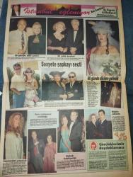 YENİ SAKLAMBAÇ GAZETESİ DOĞUM GÜNÜ GAZETESI-30 Ekim 1993-Melih kafa-Budizm’in yol göstericisi sekiz yaşında-Tibet’in kutsal çocuğu-Tibetli ugyen thinley Dorje-Paul McCartney-iyi kalpli sharon stone-Yeşim Seber-ABD başkanı Clinton-waynes world 2 geliyor-biz alışverişe bayılırız onlar nefret eder-yıldız falı-Ergun köknar-bizim mutfak-Oscar Dela Renta-Jak deleon-iddialıyız Emel Sayın-rüya Ersavcı-Erkan yolaç-Nursel yedi-perihan Savaş-Cüneyt Arkın-Lee remick-Emrah ve Ayşegül Ünsal-Sibel Can-Deniz kurtoğlu-Ali Zeytin baş-gölge oyunu-Eda Özülkü-Hakan Peker-Levent Yüksel konseri-aslıhan Öncü-Murat Yılmaz-lütfiye Gültekin-felekten bir gece-Sibel Tüzün-Oya ve Bora ikilisi-akrep nalan-aşk mevsimi hiç bitmeyecek-ornella pacelli-alberto dı stefano-Tarkan-Enis Ayyıldız-muazzez abacı-porno for pyros-Juan Miro-sosyete şapkayı seçti-Hüseyin ve Dilek Yalçınkaya-Nida ve Selçuk kolay-60 günde dikilen gelinlik-Hüseyin Yalçınkaya-Can Yalçınkaya-Ayhan Çetiner-Suzan Çetiner-mefkure Şerbetçi-Güngör Deniz aşan