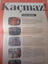Sabah telerama gazetesi DOĞUM GÜNÜ GAZETESİ  - 27 eylül 1993-Nurseli İdiz-Sezen Aksu-Nilüfer-Kemal Sunal-Savaş Ay-Kadir Çelik-Feridun Darbaz-Dr. Salih Memecan-Orhan Onal-Yakup Kamer-Çizen: Fark Gürci-Lucy-Dr. Stres-Charlene Tilton-Ayşen Gruda-Ayla Algan-Hayri Caner-Graham Allen-John Dodd-Tom Armstrong-Mort Walker-Dick Browne-Walt Disney-Tanyeli-Sibel Gökçe-Hayva Kopan-Tülay-Nazlı Ziya-Güzün Abla-Dr. Gündüz İZMEN-Azize Bergin-Adid-Çevik Bir-Sakıp Sabancı-Cem Çıkmaz İlgün-Kylie Minogue-Didem Gürsoy-İbrahim Tatlıses-Leman Sam-Metin Balcı-Erol Simavi-Murat Belge-Nuri Aksahan  Konser kraliçesi-Bu güzel dünyaya erkek olarak geldi-Karpuz şov-Kesin şu gürültüyü-Babayla çocuk arasına girmeyin-Dostumuz devler-Mandy iyileşecek-Aşk fırtınası-Aşk ve komedi fırtınası-Allak bullak şov-Değişim rüzgarı-Kırmızı alarm-Kemal Sunal’ın bir derdi var-Sızınkiler atv’de-A Takımı olay peşinde-Lucy Bay Doğru’yu arıyor-Bir sosyal dram-Ekranların Ana’sı çocuk sevindirdi-Bir yangına susadık-Yalan Rüzgarı-Son Söz Se