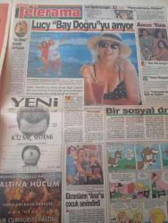 Sabah telerama gazetesi DOĞUM GÜNÜ GAZETESİ  - 27 eylül 1993-Nurseli İdiz-Sezen Aksu-Nilüfer-Kemal Sunal-Savaş Ay-Kadir Çelik-Feridun Darbaz-Dr. Salih Memecan-Orhan Onal-Yakup Kamer-Çizen: Fark Gürci-Lucy-Dr. Stres-Charlene Tilton-Ayşen Gruda-Ayla Algan-Hayri Caner-Graham Allen-John Dodd-Tom Armstrong-Mort Walker-Dick Browne-Walt Disney-Tanyeli-Sibel Gökçe-Hayva Kopan-Tülay-Nazlı Ziya-Güzün Abla-Dr. Gündüz İZMEN-Azize Bergin-Adid-Çevik Bir-Sakıp Sabancı-Cem Çıkmaz İlgün-Kylie Minogue-Didem Gürsoy-İbrahim Tatlıses-Leman Sam-Metin Balcı-Erol Simavi-Murat Belge-Nuri Aksahan  Konser kraliçesi-Bu güzel dünyaya erkek olarak geldi-Karpuz şov-Kesin şu gürültüyü-Babayla çocuk arasına girmeyin-Dostumuz devler-Mandy iyileşecek-Aşk fırtınası-Aşk ve komedi fırtınası-Allak bullak şov-Değişim rüzgarı-Kırmızı alarm-Kemal Sunal’ın bir derdi var-Sızınkiler atv’de-A Takımı olay peşinde-Lucy Bay Doğru’yu arıyor-Bir sosyal dram-Ekranların Ana’sı çocuk sevindirdi-Bir yangına susadık-Yalan Rüzgarı-Son Söz Se