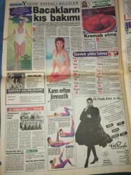 GÜNAYDIN TV SAKLAMBAÇ GAZETESİ DOĞUM GÜNÜ GAZETESI-26 ARALIK 1990-Birinci kanalda yerli dizi bombardıman-Altan aşar-cem kozlu-Ayşe Sarıkaya-zihni göktay-Yasemin koşal-Serap akıncıoğlu-unutulmayan polisiye Malta Şahin’i-humphrey bogart-aşk tanrıçası-Rita Hayworth-Margarita cansino-bacakların kış bakımı-orta direk mutfağı-günlük yıldız falına-karın eriten jimnastik-kadın hastalıklarında doğrular ve yanlışlar-Faruk Genç-güzin abla-kusursuza yakın bir uyum-ayrı yollar-Burhan Çaçan prensesini arıyor-Zuhal Olcay-Adnan Özcan-Ömer balıksırtı-Oğuz abadan-David bovie-Lady diana-sayfa sayısı dört-doğum günü hediyesi