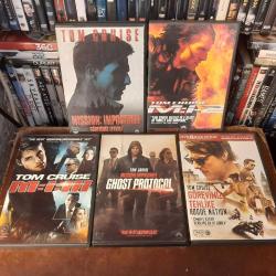 MISSION IMPOSSIBLE - GÖREVİMİZ TEHLİKE - 1 - 2 - 3 - 4 - 5   - ORJINAL BANDROLLU