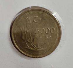 5000 LİRA 1996 KALIN
