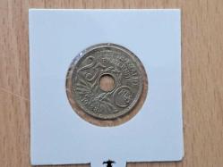 Fransa 25 centim 1938