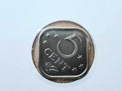 Hollanda Antilleri 5 Cent , 1985