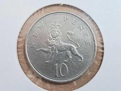 İngiltere 10 new pence 1969