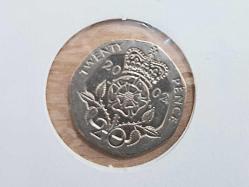 İngiltere 20 pence 2002