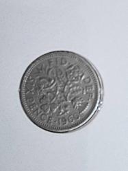 İngiltere 6 pence 1960