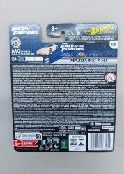 Hot Wheels Premium Mazda Rx-7 Fd ( Fast & Furious 2025 ) Hızlı ve Öfkeli Model Araba