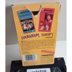Vhs Video Kaset hababam sınıfı uyanıyor.