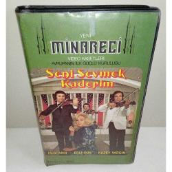 Vhs Video Kaset seni sevmek kaderim Filiz Akın Ediz Hun Kuzey vargın minareci Alman baskı.