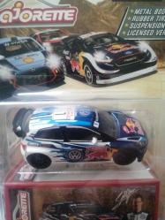 Volkswagen Polo WRC 1/64 Ölçek 7 cm Majorette WRC Cars Series Diecast Araç