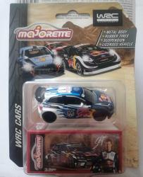 Volkswagen Polo WRC 1/64 Ölçek 7 cm Majorette WRC Cars Series Diecast Araç