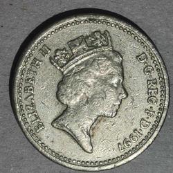 İNGİLTERE   1997    1  POUND