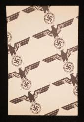 II. DÜNYA SAVAŞI ALMANYA PROPAGANDA POSTER KARTI 8.70 X 5.60 CM YENİ BASIM