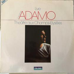 Adamo -  Live - Théâtre Aux Champs Elysées / Germany 1981 / 2xLP / *pop* /  ''Tombe La Neige'' ''Inch' Allah''