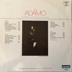 Adamo -  Live - Théâtre Aux Champs Elysées / Germany 1981 / 2xLP / *pop* /  ''Tombe La Neige'' ''Inch' Allah''