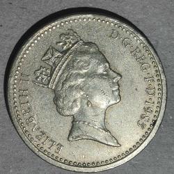 İNGİLTERE   1985     1  POUND
