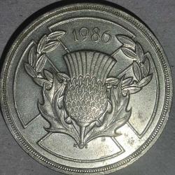 İNGİLTERE   1986   2 POUND  HATIRA XII İngiliz Topluluğu olimpiyatları