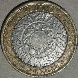 İNGİLTERE   2003   2 POUND