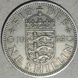 İNGİLTERE 1955   1 SCHILING