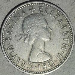 İNGİLTERE 1955   1 SCHILING