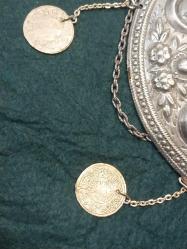 TEPELİK,  OSMANLI PENEZLİ YÖRÜK GELİN TEPELİĞİ, NADİR ÇIKAN OSMANLI AYYILDIZLI, SÜSLEMELİ TEPELİK,  DÜŞÜK AYAR GÜMÜŞ ALPAGA NADİR KOLEKSİYONLUK..13 cm.