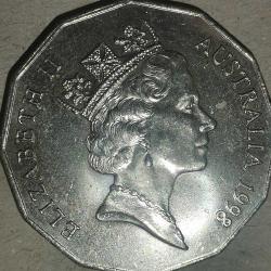 AVUSTRALYA  1998  50  CENT   200. Yıl Dönümü - Bas ve Flinderlerin Yolculuğu