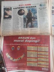 HÜRRİYET PAZAR DOĞUM GÜNÜ GAZETESİ -29 Nisan 2001-boşa bu babayı-kanal d-kuru Kahveci Mehmet efendi-nükhet Duru olayı-ayşe arman'ın-koşan adam mirkelam unutulmaz-Doğan uluç-nükhet duru'nun babası Kemal duru-bellona-dudakların sızlasın başka bir öptüğünde-mizahta son bölünme-danone-carboline-Bahadır Bartuer-kapıdaki düşman-aşkın büyüsü-daha ne olsun kısa çizgiye duygu var enerji var libido var -fergan röportajı-en uzun pembe dizi-tolga akyıldız-uçuş gösterileri kısa çizgiye gündüz geceye karışınca-beşiktaş kültür merkezi-kobay-aklınız havada kalacak-devletlere göre durum-Özcan deniz-seda sayan-ebru gündeş-özdemir ince-vicdanına mani olamazsan ömür boyu çekersin-bulmaca-kare bulmaca-sayı bulmaca-ruslar ve çeçenler-tuğruşavkay -Ülker terem yağı-Roberto baggio-napoliten sütlü çikolata-trt 2-trt 3-tv8-flash - Kanal 7-