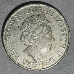 İNGİLTERE  2015  1  POUND