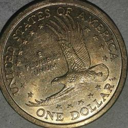 AMERİKA 2000 P  1 DOLAR  Sacagawea Doları