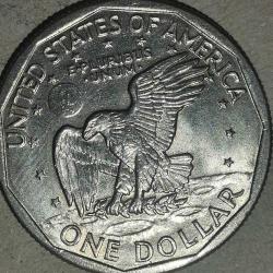 AMERİKA  1979 P  1 DOLAR   Susan B. Anthony Dollar