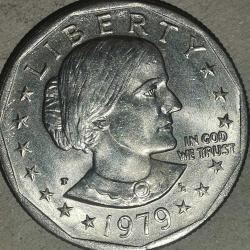 AMERİKA  1979 P  1 DOLAR   Susan B. Anthony Dollar