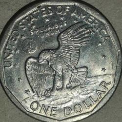 AMERİKA  1979  D  1 DOLAR   Susan B. Anthony Dollar
