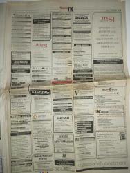 SABAH GAZETESİ DOĞUM GÜNÜ GAZETESİ-14 Ocak 2006-Julia Miko-Ümit Zaim-Demet Akbağ-Gülben Ergen-Kenan Doğulu-Candan Erçetin-Haluk Bilginer-Rania-Kerem Alışık-Kadir İnanır-Bekir Sıtkı-Erden Kıral-Mahsun Kırmızıgül-Fatma Girik-Orhan Gencebay-Hakan Şükür-Umut Bulut-Ersen Martin-Uğur Boral-Rachael Starr-Duman-Kargo-Aylin Aslım-Keremcem-Cilekeş-Direct-Tuğçe Kazaz-Banu Alkan-Gülse Birsel-Cem Boyner-Fatih Hörek-Çetin Tekindor-Melike Demirağ-Kudret Sabancı-Sema Miller-Mehmet Ali Erbil-Özcan Deniz-Deniz Ayvazlar-Korcan Karar-Nejat Uygur-Acun Ilıcalı-Serdar Ortaç-Ters Köşe-Muazzez Ersoy-Kenan Reeves-Şafak Karaman-Soner Yalçın-Kadir Çöpdemir-Miloš Forman  Beni ezan sesi büyüledi-Sayısal çılgınlığı-DERİMİZLE gurur duyuyoruz-Papermoon-İnsanın mutasyon sebebi bilgisayar-Şişman bir aktivite Trend Show geliyor-Yine de Aşkım’a İbo konuk-Bayram indirimleri hayat kurtaracak-Penti çorapları bu üç genç kadına emanet-Kar kraliçesi piste çıkmaya hazırlanıyor-2005 yazında sokaklar film seti gibi olacak-Kullandı