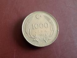 1000 LİRA 1990 - ÇEVREMİZİ SEVELİM KORUYALIM
