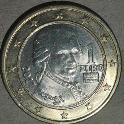 AVUSTURYA  2017  1 EURO