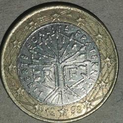 FRANSA   1999     1 EURO