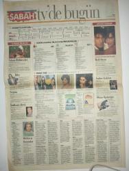 SABAH MELODİ GAZETESI DOĞUM GÜNÜ GAZETESI -21 Nisan 1998-Ayşe Kulin-Ceyda Aydede-Feride-Sibel-Ferdi Tayfur-Ahu Türkpençe-Meltem Cumbul-Tamer Karadağlı-Nazan Kesal-Carol Burnett-Gary Sinyor-Amanda Pays-Daniel Peacock-Türkan Şoray-Hümeyra-Yusuf Atala-Ayşen Gruda-Ayşe-Deniz Gökçe-Dilek Aslıhan-Osman Seden-Ayhan Işık-Müjde Ar-Karall Tibert-Ayşe Kulin  Selülit nasıl oluşur-Kısa sürede 25 baskı yaptı-Migren hakkında bilinmeyenler-Tarumar çıldırdı-Temel Şirin’i seviyor-Tamurayı çıldırttı-Sibel zirveye koşuyor-Ferdi Tayfur ‘A’dan Z’ye-Feride-Aktüel’den Gündem-Öldüren Hatıralar-Yılanı Öldürseler-İffet-Segua-İntikam Alevi-İkili Oyun-Sahne Işıkları-Mimoza’da bu hafta-BİR MİMOZA OKURU  Dino-Temel-Cathy-Tenten-Mutlu-Aileme Dönüyorum-Selülit Dosyası-Astroloji  Kemal Aratan-İsmail Gülgeç-Akbulut-Murat Yılmaz-Bülent Arabacıoğlu