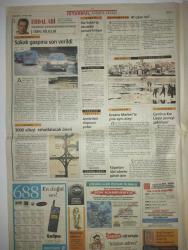 SABAH İSTANBUL GAZETESI DOĞUM GÜNÜ GAZETESI -2 Nisan 1998-Sebahat Örgüney - Yıldırım - Erdal Atabinin - Boğaç Baycık - İbrahim Sarı - Tansu Çiller - Cem Karaca - Sabri Uygun - Bülent Ecevit - Ayşe Kulin - Ceyda Aydede - Ayhan Kanal - Kenan - Osman Seden - Müjde Ar - Carol Burnett - Gary Sinyor - David Baddiel - Amanda Pays - Halit Refiğ - Matt Dillon - Yıldız Kenter - Sibel - Ferdi Tayfur - Feride - Erdal Bilir - Ahmet Güngör - Erhan Güneş - Mahsun Kırmızıgül  Gitme palyaço - Sevgi ormanına 400 fidan daha - Sokak gaspına son verildi - 1500 yıllık sütun bahçede duruyor - En büyük şöhret kapısı - Zenginlere huzurevi - İstanbul korkuyor - Şişli yeşeriyor - Olacağı buydu - Bu yaz mevsimi su kesintisi yok - Bayram tedbirleri - Gedikpaşa İlköğretim Okulu 2 trilyondan satışa çıkıyor - Ücretsiz sağlık taraması - 4 aydır gören yok - İstanbul Erkek’e yeni spor tesisi - Sütunlar yükseldi - Kaliteli güldürü - Komedi sürüyor - Selülit nasıl oluşur - Kısa sürede 25 baskı yaptı - Bir mimoza okuru