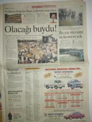 SABAH İSTANBUL GAZETESI DOĞUM GÜNÜ GAZETESI -2 Nisan 1998-Sebahat Örgüney - Yıldırım - Erdal Atabinin - Boğaç Baycık - İbrahim Sarı - Tansu Çiller - Cem Karaca - Sabri Uygun - Bülent Ecevit - Ayşe Kulin - Ceyda Aydede - Ayhan Kanal - Kenan - Osman Seden - Müjde Ar - Carol Burnett - Gary Sinyor - David Baddiel - Amanda Pays - Halit Refiğ - Matt Dillon - Yıldız Kenter - Sibel - Ferdi Tayfur - Feride - Erdal Bilir - Ahmet Güngör - Erhan Güneş - Mahsun Kırmızıgül  Gitme palyaço - Sevgi ormanına 400 fidan daha - Sokak gaspına son verildi - 1500 yıllık sütun bahçede duruyor - En büyük şöhret kapısı - Zenginlere huzurevi - İstanbul korkuyor - Şişli yeşeriyor - Olacağı buydu - Bu yaz mevsimi su kesintisi yok - Bayram tedbirleri - Gedikpaşa İlköğretim Okulu 2 trilyondan satışa çıkıyor - Ücretsiz sağlık taraması - 4 aydır gören yok - İstanbul Erkek’e yeni spor tesisi - Sütunlar yükseldi - Kaliteli güldürü - Komedi sürüyor - Selülit nasıl oluşur - Kısa sürede 25 baskı yaptı - Bir mimoza okuru