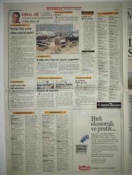 SABAH ISTANBUL GAZETESI DOĞUM GÜNÜ GAZETESI -8 Nisan 1998-Mehmet Sekmen-Orhan Tanyeri-Erdal Aktaş-İbrahim Sarı-Mehmet Balyan-Sibel Baştürk-Rukiye Yalçın-Nurettin Ayaz-Meral Tahmaz-Bekir Balyan-Şenol Baştakar-Sarah Bradford-Kenan Orman-Kenan Şen-Bekir Babayev-Ayşe Turhan-Yılmaz Özdil-Erdal Akbiçak  Yeni Sekmen-Okuma bayramı-Stadyumu hayvan pazarı yaptılar-Atatürk büstünü görmemek için belediye binasına giriş kapısını değiştirdi-Türk bayrağına bir saygısızlık daha-Köyün merasını ihaleyle verdiği firma çimleri kazıyarak sattı-Bir okula karşı 5 cami 2 kuran kursu 1 külliye-Pencereyi tuğla ile kapattı-Kanalizasyonlar sokağa akıyor-Bir başka talan daha-Bu yer Bolluca Belediyesi’ne aittir-İnsan seli-Mezarlıklar pırıl pırıl olacak-Family Otel yolun altına çatı kuruyor-Stadyumu hayvan pazarı yaptılar-Bahtiyar etti-Hızlı ekonomik ve pratik-Eğlence dorukta-Kumlar ve taşlar arasında bayram-İSKİ’nin ayıbı-İtalya’dan mermer getiriliyor-Terkos Gölü Karadeniz ile birleşiyor-El bombası çakmak-Karanfill