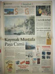 SABAH ISTANBUL GAZETESI DOĞUM GÜNÜ GAZETESI -5 Ocak 1998-Yusuf Akgün-Hıncal Uluç-Erdal Bilallar-Remzi Kalanick-Selami Uzun-Cemal Köyü-Cem Yılmaz-Gülben Ergen-II. Mahmut-Kaptan-İsmail Sivri-Filiz Güler-Ahmet Çetinsaya-Baharatçı Hamido-Seyit Uğur-Selim Kayhan-Tuncer Bitin-Tayyip Erdoğan-Büyük suçlama-Trafik levhasından kavurma saçı-El konulan otopark-Güneşin açmasını bekleyelim-Belediyenin ağaç katliamı-İstanbul’da böyle muhtar yok-Carrefour’da pide 49 bin lira-Broderi Narin 4. mağazasıyla Beylikdüzü’nde-Kaymak Mustafa Paşa Camii-Caminin inşaatı bitti Mustafa Paşa öldü-2 metrelik kebap-Derelerin ıslahı için 250 trilyon gerekiyor-Sultanahmet ışıl ışıl-Bu bina için kavga var-Kiler’de Ramazan şenliği-Türkiye’nin kaymağını İstanbul yiyor-SG karikatürü-karikatürist imzası: