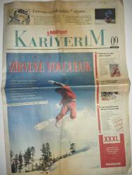 MİLLİYET ETESI DOĞUM GÜNÜ GAZETESI -2 Ocak 2005-Ceyda Erem-Duygu Sarıoğlu-Özlem Denizmen-Ahmet Yüce-Ali Baban-Selim Şiper-Erol Şahin-Nuri Özcan-Murat Aydın-Ayşegül Sakarya Pehlivan-Esra Ülkü-Kamil Güler-Serpil Yılmaz-Evren Özkaya-Gizem Yılmaz-Ebru Ergül-Ece Pulaş-Deniz Tarsus-Gökçe Günel-Gamze Aksu-Gülşah Güçyetmez-Fatih Sabırlı-Gülçin Karadeniz-Hayri Dağlı-Turgay Tüfekçioğlu-Ayşegül Pehlivan-Gülçin Karadeniz-Tolga Karahan-Serkan Koçyiğit-Murat Tepe-Kerem Alkin-Güntay Şimşek-Esra Aygören-Bülent Yalçınkaya-Melike Uyar-Duygu Sarıoğlu-Haluk Malgaca-Mustafa Alkan-Derya Sazak  Gıdada kadrolar genişliyor-Bilişim sektöründe iş meslek kariyer-Küçük ve orta işletmelerin Ankara’da bir abisi var-Evlere şekerleme ve pasta servisi-Spor olsun diye fast-food-Telekomünikasyonda hem eğitim hem staj fırsatı-Ücret ödül ve terfi koşusu-Fırsatları okurken kovalamaya başlayın-Gelişimin Digital ailesi-Tercihe yerel seçenek-Marka farkı yaratmak gerek-Zirveye kadın eli değdi-500 kişiye iş olanağı-Her yıl 150
