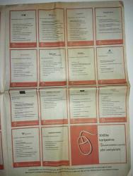 MİLLİYET ETESI DOĞUM GÜNÜ GAZETESI -2 Ocak 2005-Ceyda Erem-Duygu Sarıoğlu-Özlem Denizmen-Ahmet Yüce-Ali Baban-Selim Şiper-Erol Şahin-Nuri Özcan-Murat Aydın-Ayşegül Sakarya Pehlivan-Esra Ülkü-Kamil Güler-Serpil Yılmaz-Evren Özkaya-Gizem Yılmaz-Ebru Ergül-Ece Pulaş-Deniz Tarsus-Gökçe Günel-Gamze Aksu-Gülşah Güçyetmez-Fatih Sabırlı-Gülçin Karadeniz-Hayri Dağlı-Turgay Tüfekçioğlu-Ayşegül Pehlivan-Gülçin Karadeniz-Tolga Karahan-Serkan Koçyiğit-Murat Tepe-Kerem Alkin-Güntay Şimşek-Esra Aygören-Bülent Yalçınkaya-Melike Uyar-Duygu Sarıoğlu-Haluk Malgaca-Mustafa Alkan-Derya Sazak  Gıdada kadrolar genişliyor-Bilişim sektöründe iş meslek kariyer-Küçük ve orta işletmelerin Ankara’da bir abisi var-Evlere şekerleme ve pasta servisi-Spor olsun diye fast-food-Telekomünikasyonda hem eğitim hem staj fırsatı-Ücret ödül ve terfi koşusu-Fırsatları okurken kovalamaya başlayın-Gelişimin Digital ailesi-Tercihe yerel seçenek-Marka farkı yaratmak gerek-Zirveye kadın eli değdi-500 kişiye iş olanağı-Her yıl 150