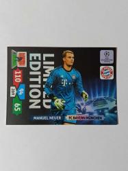 PANİNİ MANUEL NEUER LİMİTED EDİTİON  - 2013-2014 ŞAMPİYONLAR LİGİ - ADRENALYN XL