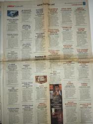 MİLLİYET KARİYERİM GAZETESİ DOĞUM GÜNÜ GAZETESI -9 Ocak 2005-Haluk Karaosman - Onur Sözal - Murat Öğütveren - Yalçın Özen - Burak Akgüç - Sümer Çalbaş - Canan Boğarşan Symes - Haluk Yalçın - Güler Ülgen Kadakal  En şanslılar idari işlerde - Yapıda binlerce iş olanağı - İstikbal 2 bin 100 kişiye yeni iş imkânı sağlayacak - Evinizde hazine yatıyor - Onun arabası değil filo’su var - Yerli markalar arığa kalkıyor - Bir ilde 300 YTL - Fırıncılara asgari 5 bin euro - Yeni işler açacak - Türkiye’ye yayılıyor - 36 ülkede bedava dağıtılan tek sayfalık gazete Türkiye’de - Meslek de öğretilecek işler de bulunacak - İşgücünün vasfı artırılırsa Avrupa Birliği serbest dolaşım konusunda kısıtlama olmaz - Kasayı önce kendisi taşıdı - Bu işyerinde yönetici mezun ediliyor - Tekstilkent’te yeni genel müdür yardımcısı - Motorola Türkiye’de görev değişimi - Coretech’in Genel Müdürü Sümer Çalbaş - Demirdöküm’de çifte görev değişikliği