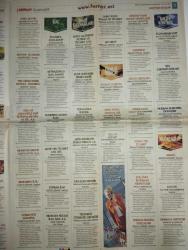 MİLLİYET KARİYERİM GAZETESİ DOĞUM GÜNÜ GAZETESI -9 Ocak 2005-Haluk Karaosman - Onur Sözal - Murat Öğütveren - Yalçın Özen - Burak Akgüç - Sümer Çalbaş - Canan Boğarşan Symes - Haluk Yalçın - Güler Ülgen Kadakal  En şanslılar idari işlerde - Yapıda binlerce iş olanağı - İstikbal 2 bin 100 kişiye yeni iş imkânı sağlayacak - Evinizde hazine yatıyor - Onun arabası değil filo’su var - Yerli markalar arığa kalkıyor - Bir ilde 300 YTL - Fırıncılara asgari 5 bin euro - Yeni işler açacak - Türkiye’ye yayılıyor - 36 ülkede bedava dağıtılan tek sayfalık gazete Türkiye’de - Meslek de öğretilecek işler de bulunacak - İşgücünün vasfı artırılırsa Avrupa Birliği serbest dolaşım konusunda kısıtlama olmaz - Kasayı önce kendisi taşıdı - Bu işyerinde yönetici mezun ediliyor - Tekstilkent’te yeni genel müdür yardımcısı - Motorola Türkiye’de görev değişimi - Coretech’in Genel Müdürü Sümer Çalbaş - Demirdöküm’de çifte görev değişikliği