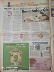 HÜRRİYET CUMARTESİ EXTRA DOĞUM GÜNÜ GAZETESİ - 6 MAYIS 2006-Emel armutçu-Ferdi tayfur-muhlis sabahattin-ebru çapa-tolga akyıldız-suat kavukluoğlu-filozof şarkıcı-nil karaibrahimgil-ayşe arman-nihat odabaşı-melek kobra-artan-figen batur-neden Barcelona dönüşü bavulunda her biri diğerinden büyük 4 ayakkabım vardı-becel-Kerem kabadayı-burak güven-harun tekin-kerem özyeğin-levent yüksel-müslüm baba-ilhami yıldırım-boyner-praktiker-pakonun sayfası-Ayten serin-öznur kaymak-nesrin çıtırık-Kapadokya koleksiyonu-özdilek-sevil-modesa-artist-buğday özlü-kanal 7-tgrt-tv8-flash-cine5-ntv-atv-kaybolan yıllar-hayat türküsü-kuş dili-braun-iletişim trafiği hızlanıyor-yasemin boran-modoko-axess-asker künyesi ile aids kampanyası-
